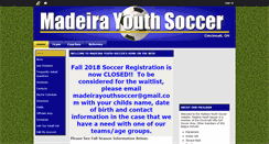 Desktop Screenshot of madeirasoccer.com