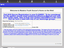 Tablet Screenshot of madeirasoccer.com